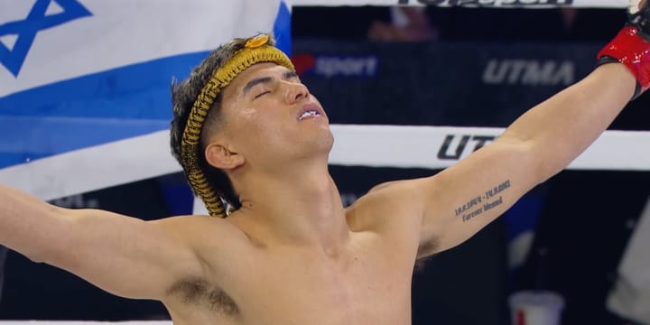 IsraelValley. Le Baromètre de la Joie. Golden Boy, le sportif israélien Ahavat Hashem Gordon, émerge durant Pourim.