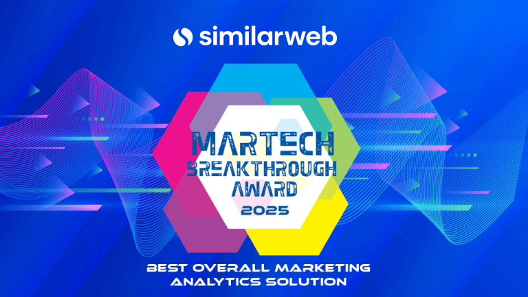 C’Israël. Similarweb remporte le prix de la « Meilleure solution d’analyse marketing globale » aux MarTech Breakthrough Awards.
