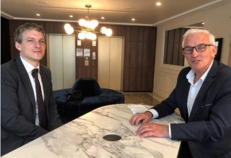 Simon Seroussi (Ambassade d’Israël) était à Lyon récemment.