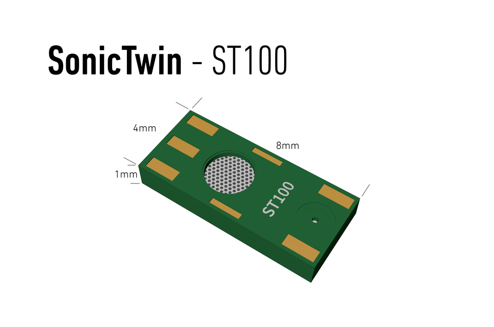 SonicEdge sort  le plus petit haut-parleur-microphone intégré au monde.