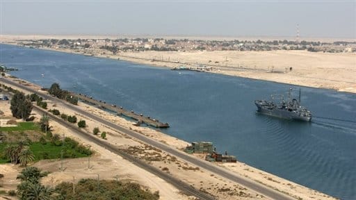 L’Egypte a augmenté la capacité de la voie navigable du canal de Suez.