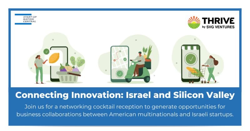 SVG Ventures (USA) et Start-Up Nation Central s’allient pour l’innovation dans le secteur agro-alimentaire.