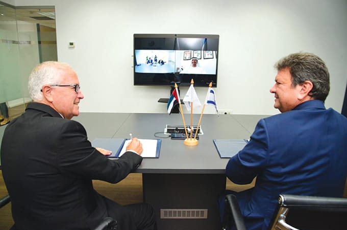 Partenariat EAU – Israël pour organiser des grandes conférences et des expositions.