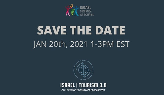 Retour sur la conférence virtuelle “Israël | Tourisme 3.0” : un pas vers l’avenir.