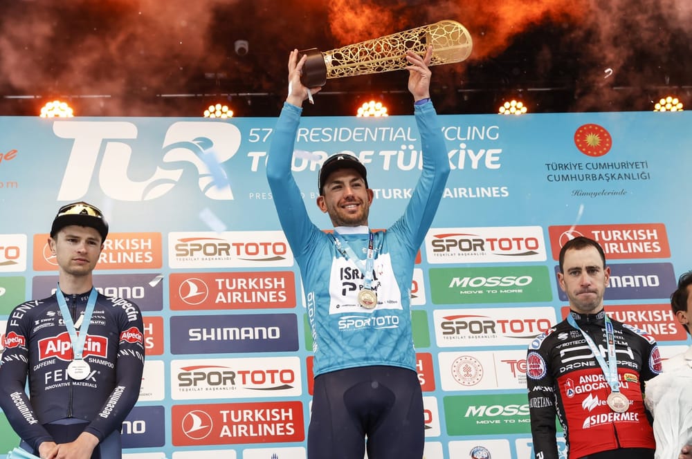 Victoire de l’équipe Israel-Premier Tech au Tour cycliste de Turquie.