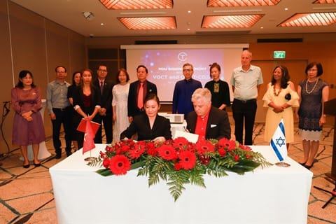 Le premier bureau de représentation commerciale du Vietnam en Israël.