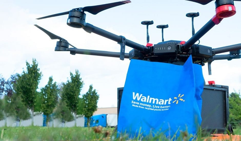 Le marché de la livraison par drone. Walmart et la technologie israélienne.