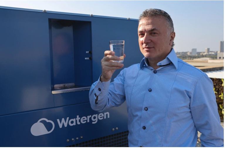 14 Juillet à Tel-Aviv. La société israélienne Watergen à la Résidence de France.