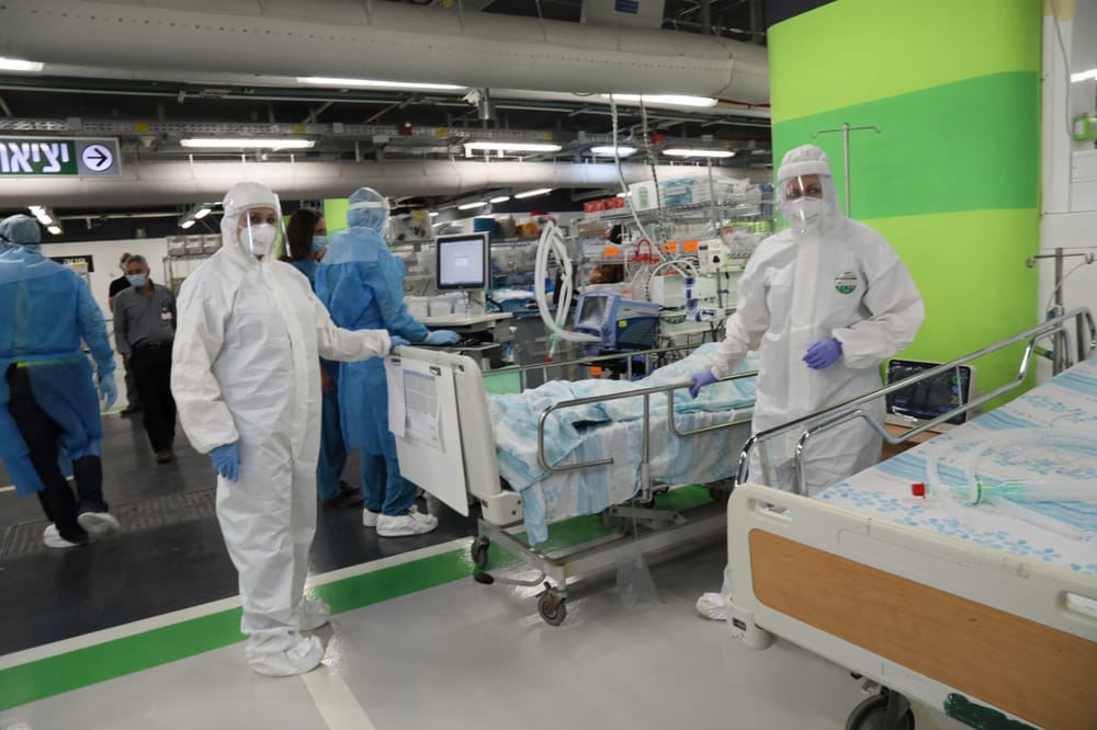 Tsahal ouvre deux unités de coronavirus au Centre Rambam (Haïfa).