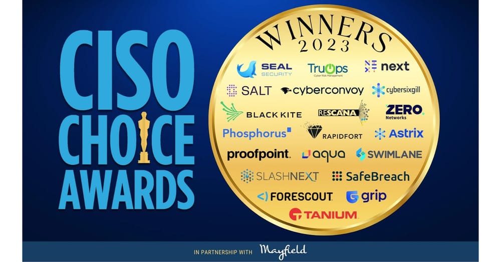Seal Security emporte le prix CISO Choice Award 2023 pour la sécurité des applications.