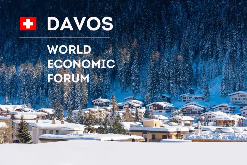 Les Pro-Israël à Davos. Amazon, Dell, Meta, Palantir en soutien aux otages au Forum de Davos.