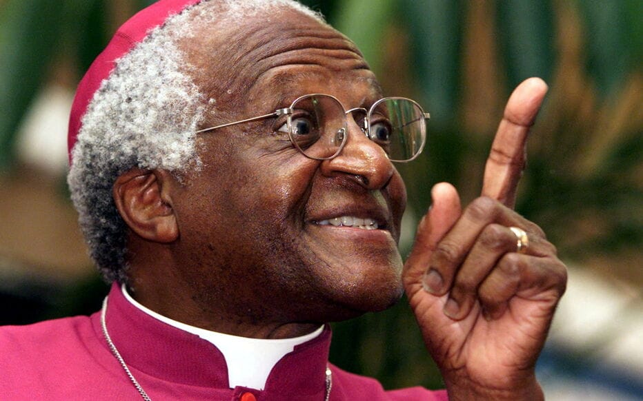 Vu d’Israël. L’ancien archevêque sud-africain Desmond Tutu est mort.