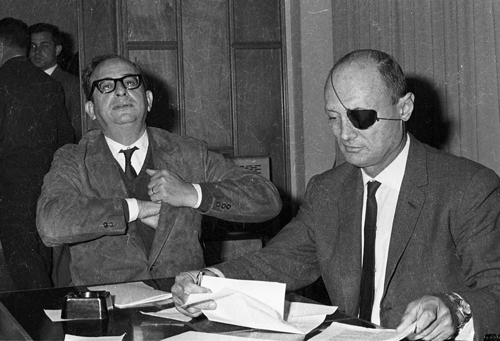 Moshe Dayan s’envole secrètement au Maroc. Une histoire secrète.