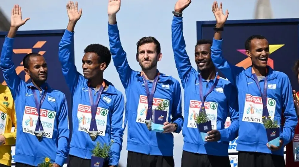 Championnat d’Europe d’athlétisme. Israël, médaille d’or.