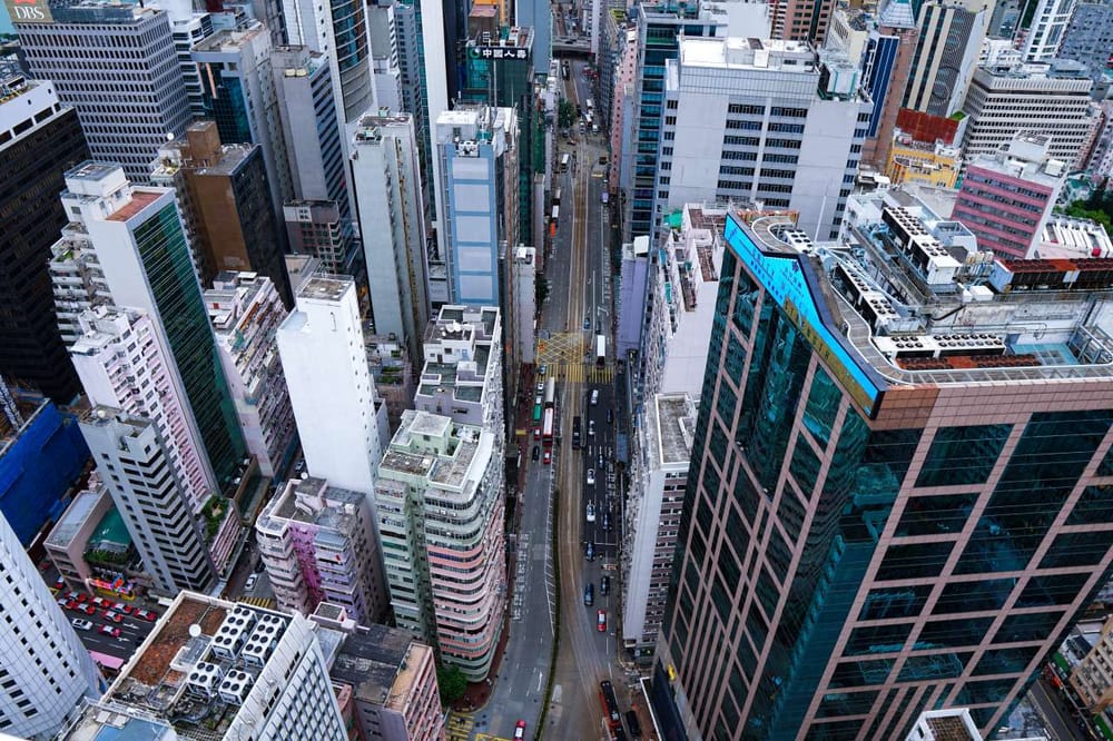 Verobotics (Israël). Hong Kong. Robot pour nettoyer les façades des gratte-ciel.