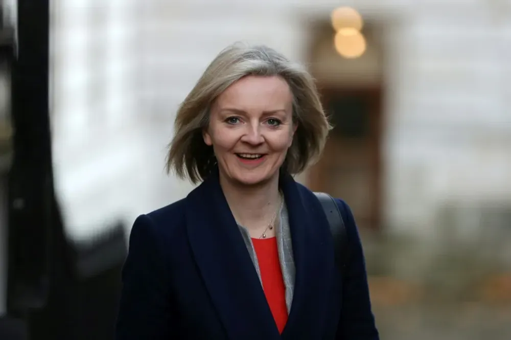 La ministre britannique des Affaires étrangères, Liz Truss, et Israël.