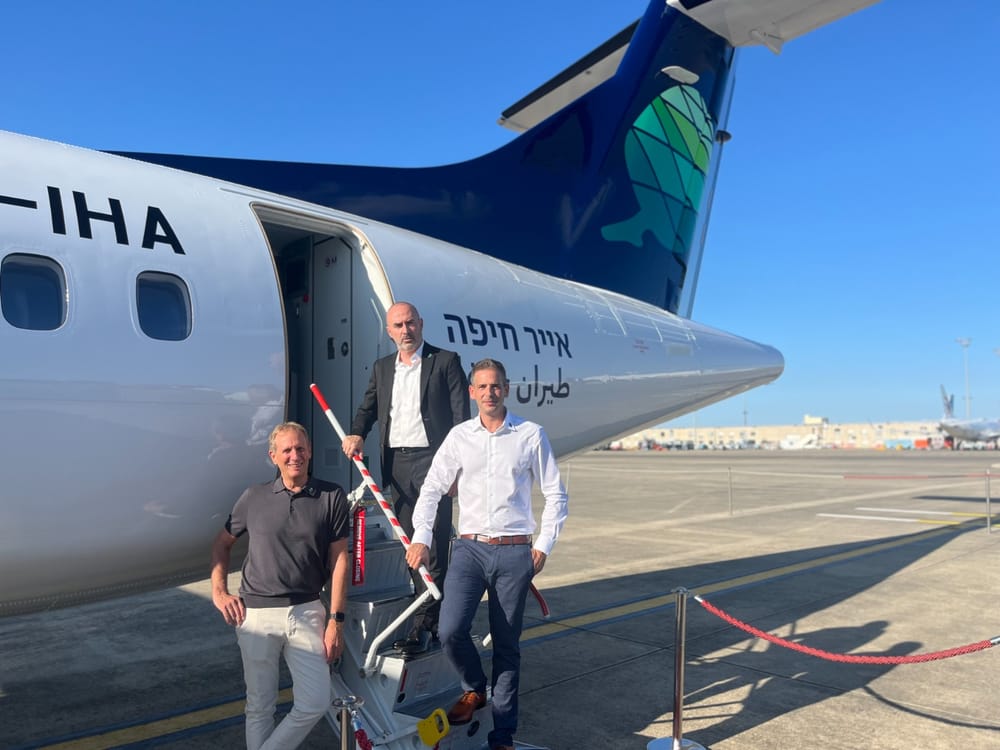 Air Haïfa, la toute première ligne aérienne à voir le jour en Israël depuis les années 1990.