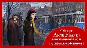 Sortie du film d’animation : Où est Anne Frank !