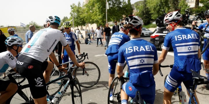 Superbe Victoire. La formation « Israël Start-up Nation » gagne en Italie.