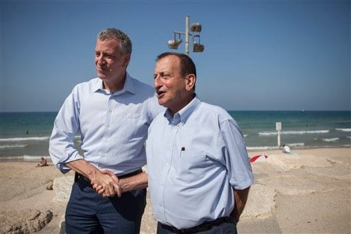 Israéliens et Libanais : « Merci au Maire de Tel Aviv, Ron Huldai ».