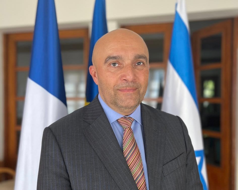 Frédéric Journès, le nouvel ambassadeur de France en Israël : « 170 ressortissants français sont actuellement ”piégés à Gaza”.