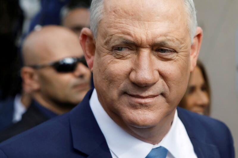 En présence de Benny Gantz, le « Cabinet de sécurité » ou « Cabinet de guerre » a accueilli le Président américain.