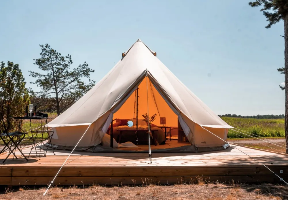 Tourisme et volupté. Le glamping va t-il émerger en Israël?