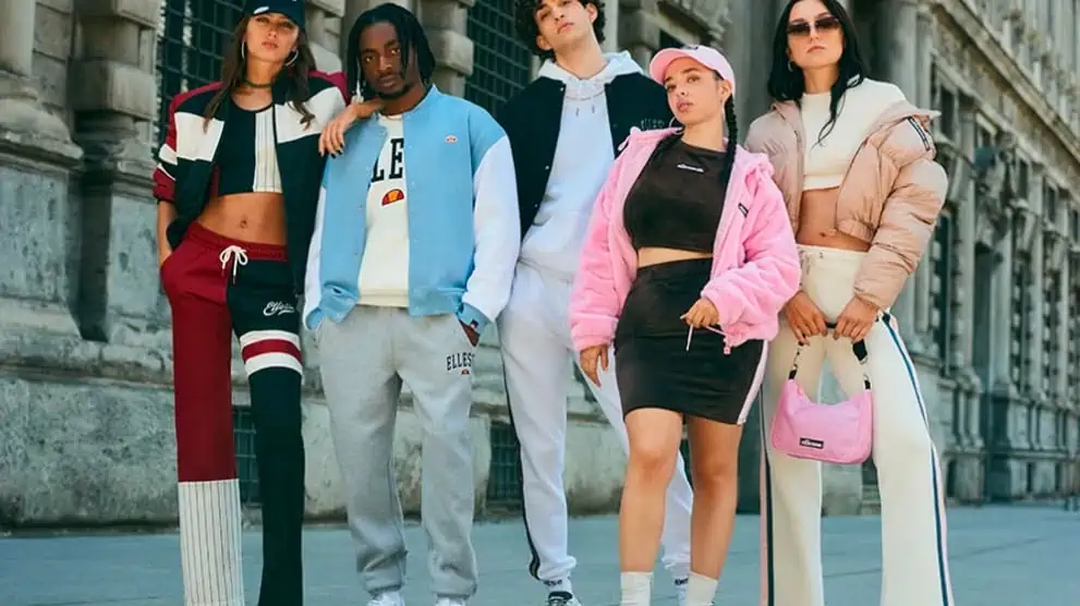 La marque de vêtements italienne Ellesse à Tel-Aviv.
