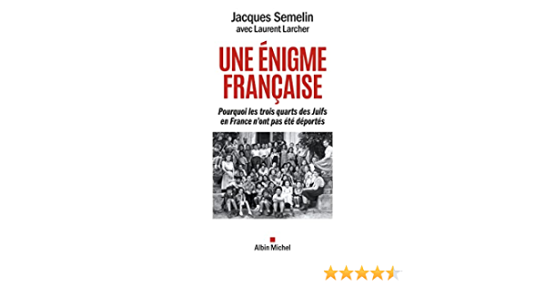 Sortie de livre : Une énigme française