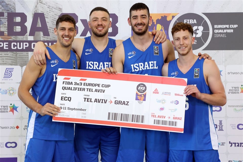 Basket : retour sur le tournoi de qualification de FIBA 3×3 Europe Cup 2022 en Israël.