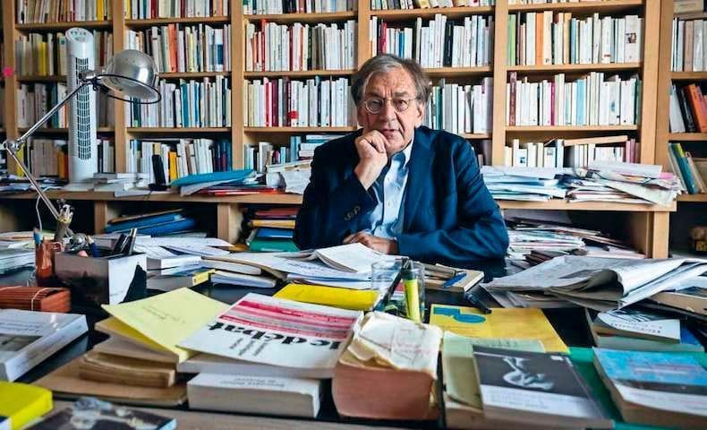 Sur i24News, Alain Finkielkraut présente « Après la Littérature » (éd. Stock).