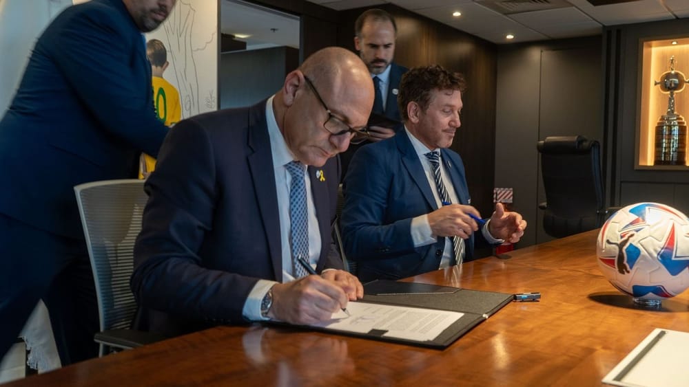 La Fédération israélienne de football signe un accord avec la CONMEBOL (Amérique du Sud)