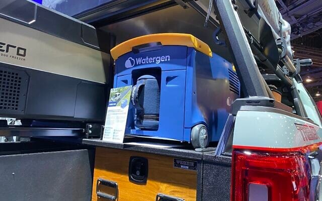 Ford s’associe à la société israélienne Watergen.