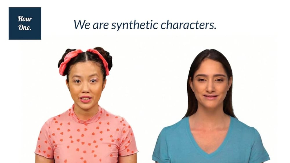 Hour One, startup israélienne, spécialiste du deepfake destiné aux entreprises.