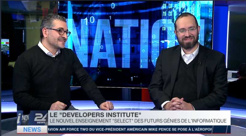 Developer institute. Au « Transtech 2023 », Avner Maman va présenter avec brio son concept de bootcamp high-tech.