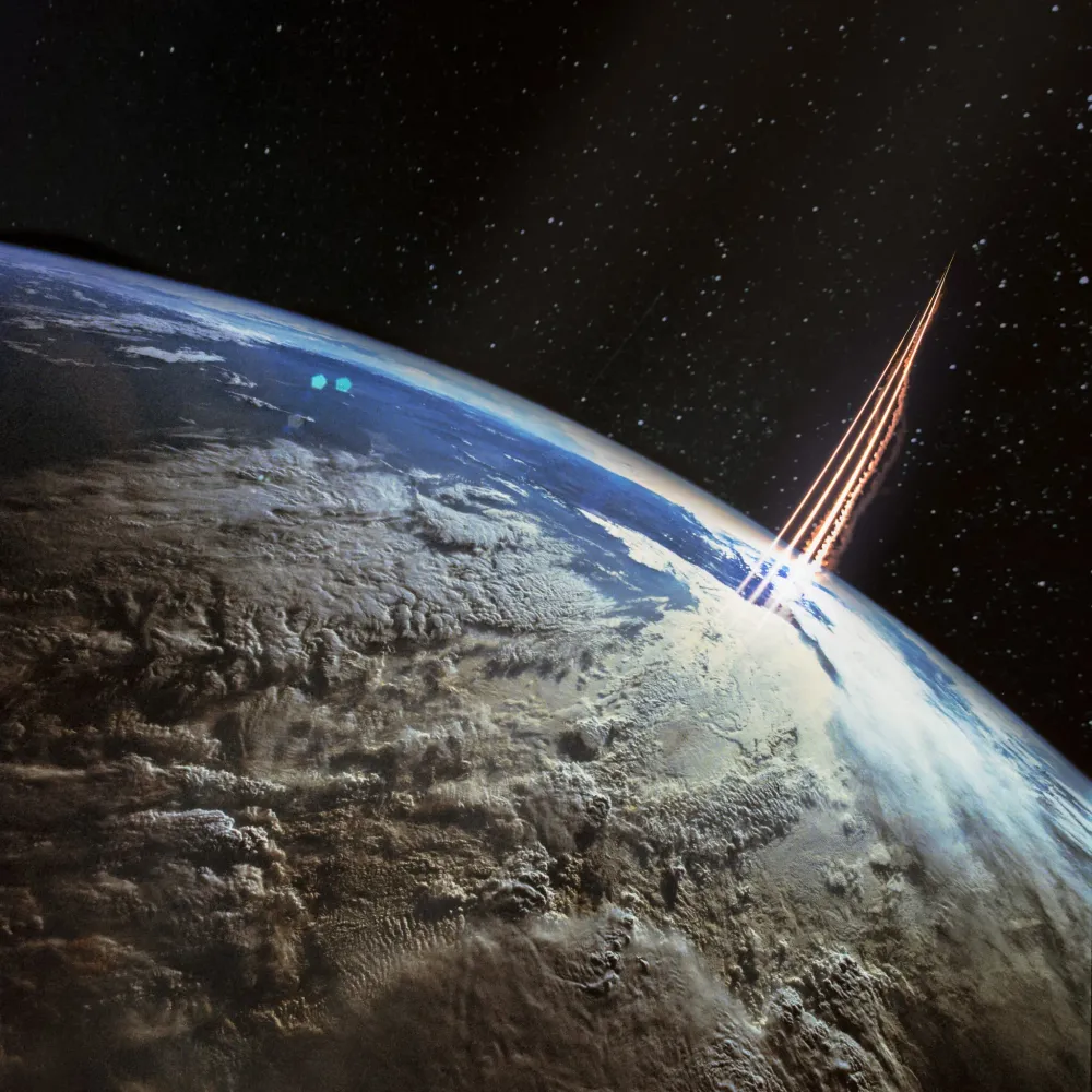 La startup Moonshot Space (Césarée) développe un lanceur hypersonique.