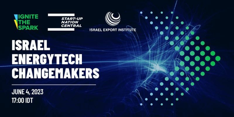 Le nombre d’entreprises israéliennes spécialisées dans les technologies de l’énergie passera à plus de 230 en 2023.