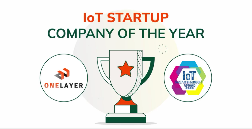L’israélien OneLayer nommé « Startup IoT de l’année ».