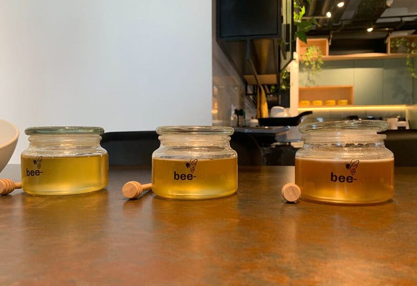 Produire du miel sans abeilles, un objectif que Bee-io (Israël) a atteint.