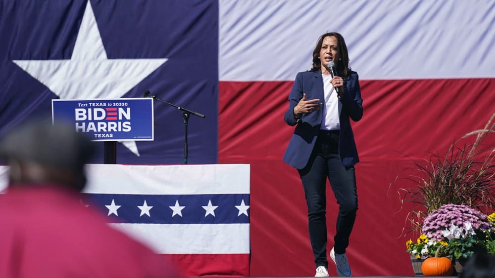 La femme du Jour. Kamala Harris a exprimé sa solidarité avec Israël.
