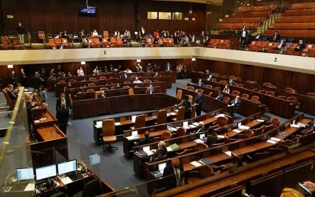 C’Israël. Marathon législatif pour le vote du budget 2023-2024.
