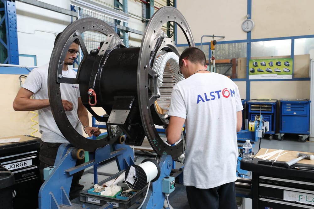 Les moteurs d’Alstom Ornans (France) embarqués dans le métro léger de Tel-Aviv.
