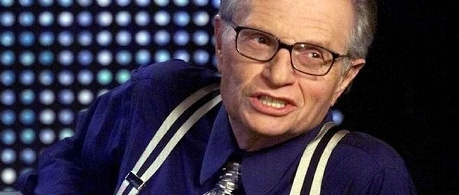 Juif célèbre en Israël. Le journaliste Larry King a contracté le Covid-19.