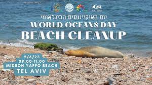Israël nettoie les mers pour la Journée des océans.