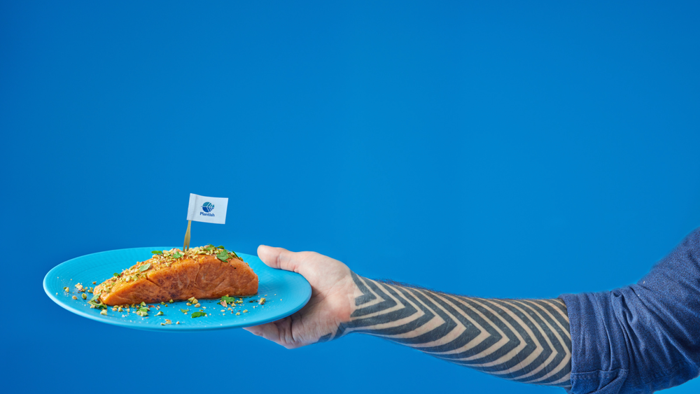 C’Israël. Plantish propose des filets de saumon 100% végétal.