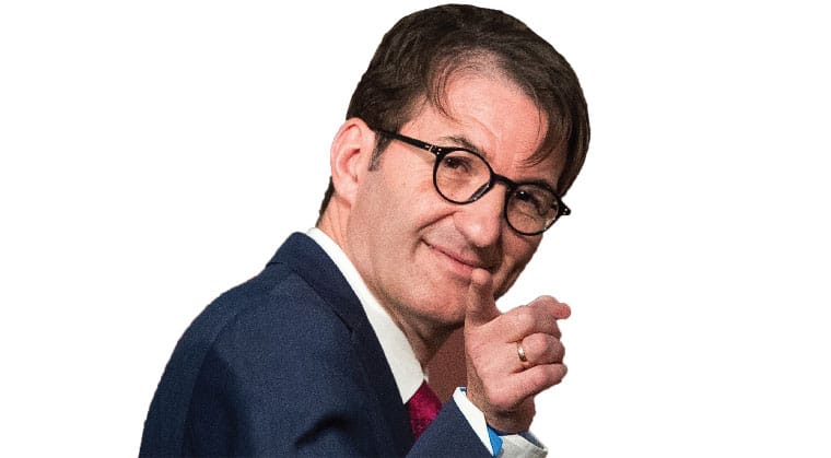 L’Homme du Jour. Francophone célèbre, Boaz Bismuth du journal « Israël Hayom ».