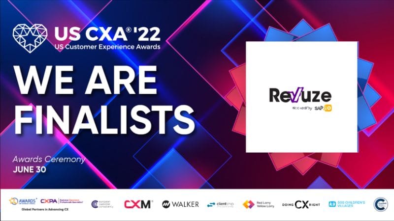 Revuze (USA/Israël) nominé pour deux prix américains de l’expérience client.
