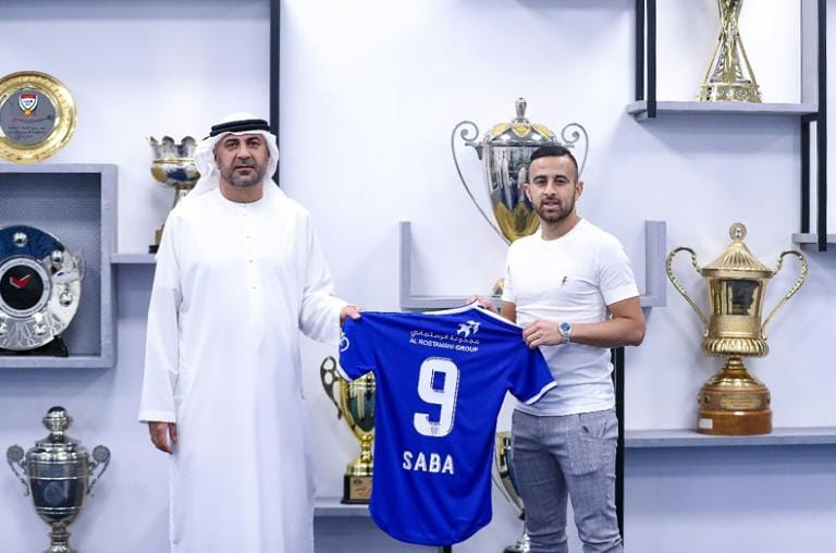 Diaa Sabia, premier footballeur israélien à jouer dans un championnat du Golfe.