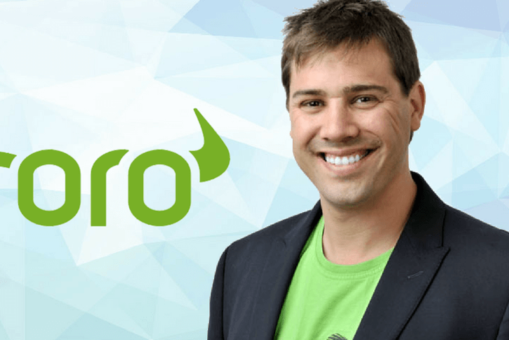 Sourire permanent… L’israélien Yoni Assia, 39 ans, co-fondateur et PDG d’eToro