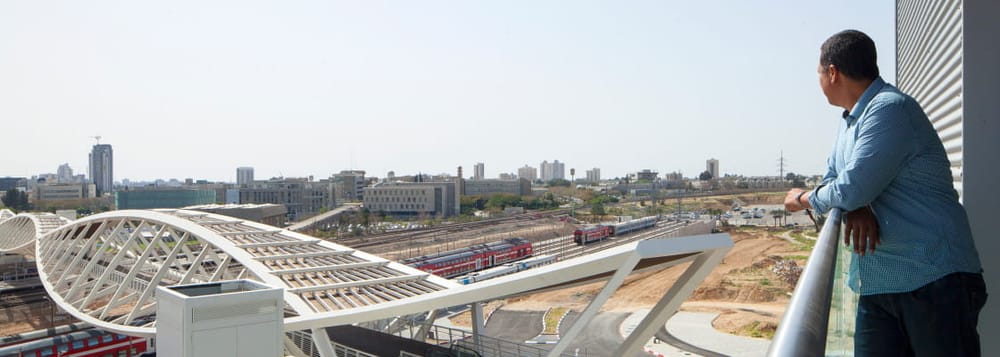 Le pont du parc High-Tech de Beer-Sheva. Notre photo du jour…